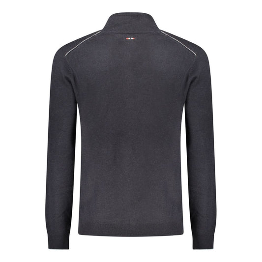 Napapijri Black Wool Men Sweater