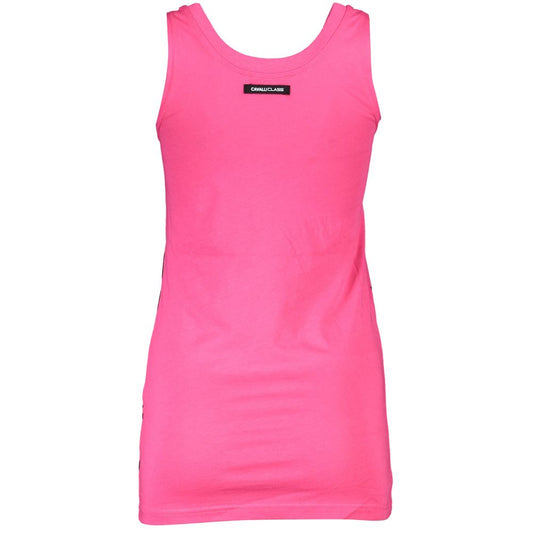 Cavalli Class Rosa Cotton Woman Tank Top