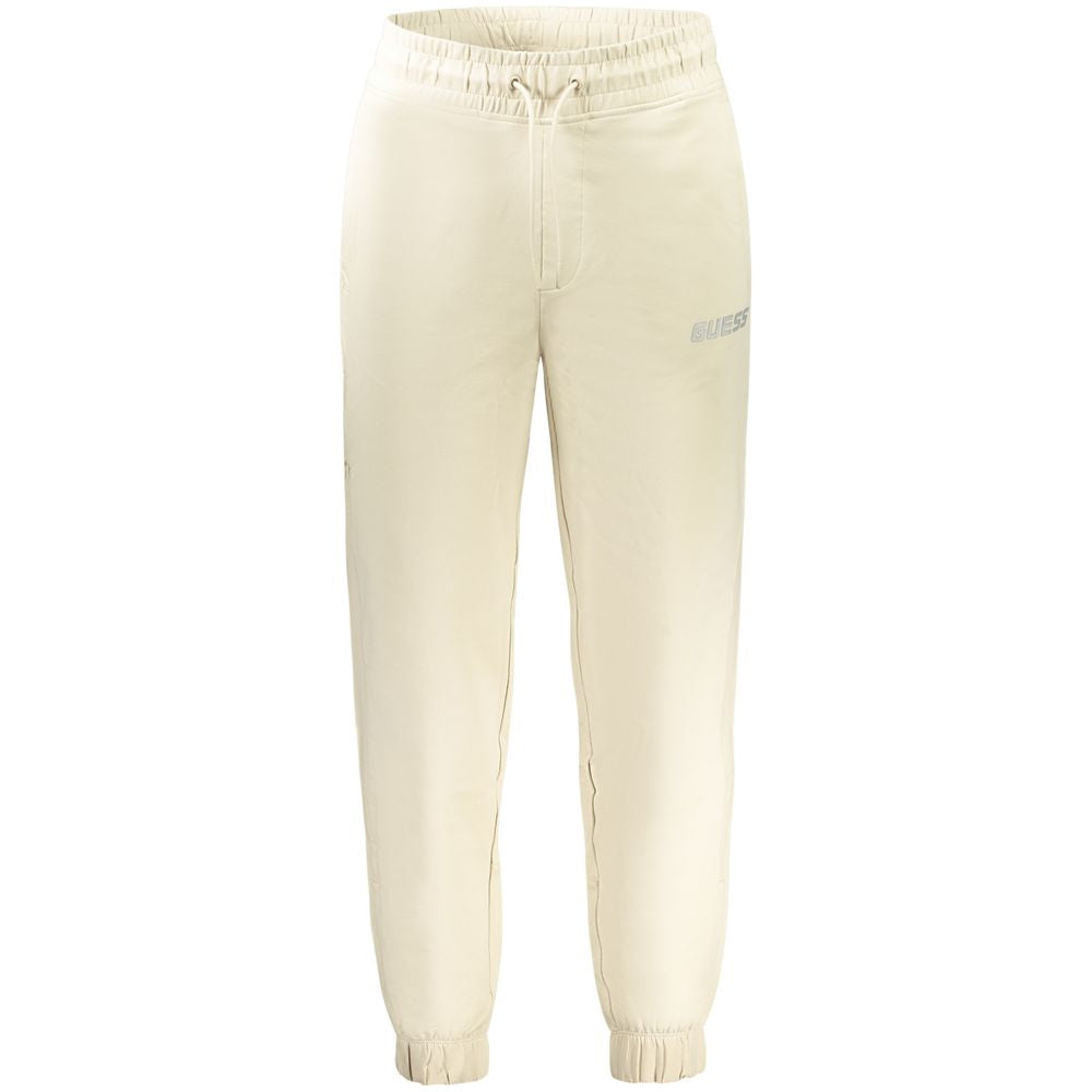 Guess Jeans Beige Cotton Men's Jogger Pant