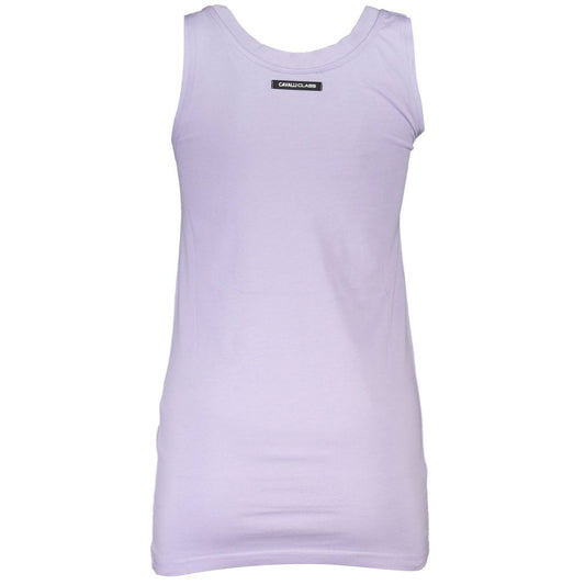 Cavalli Class Viola Cotton Women Tank Top