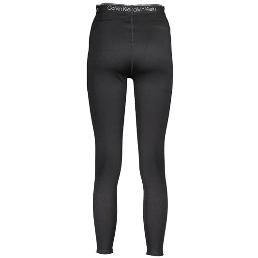 Calvin Klein Black Polyester Women's Legging