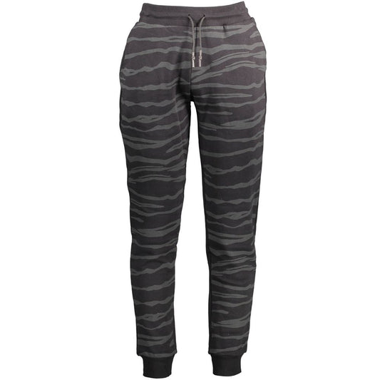 Cavalli Class Black Cotton Men's Sweatpant