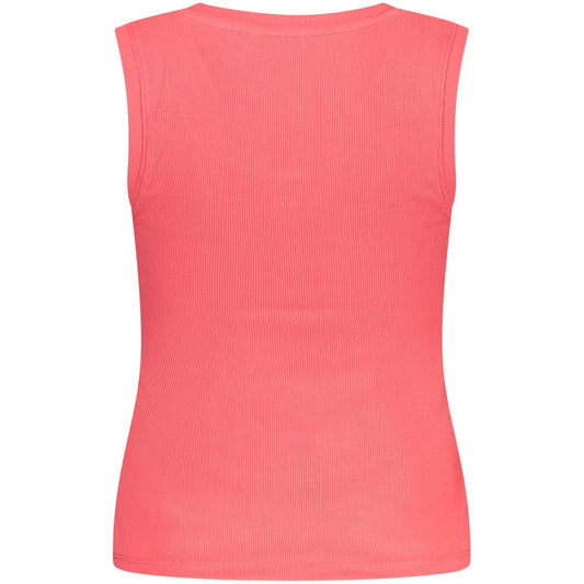 Tommy Hilfiger Pink Cotton Women Tank Top