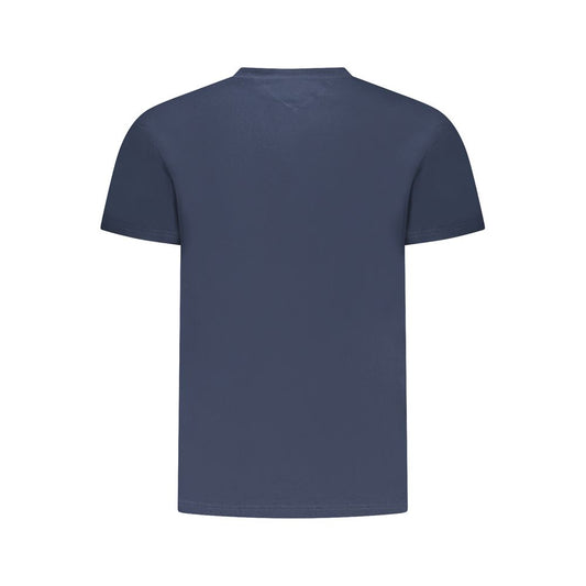 Tommy Hilfiger Blue Cotton Men's T-Shirt