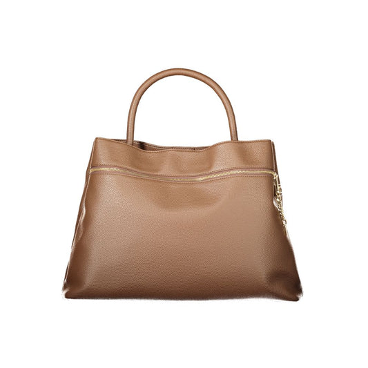 Twinset Marrone Poliuretano Woman Tote