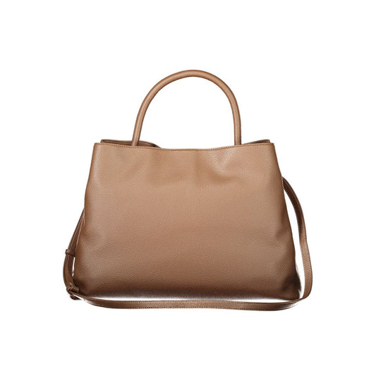Twinset Marrone Poliuretano Woman Tote