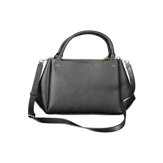 Guess Jeans Nero Poliuretano Women Handbag