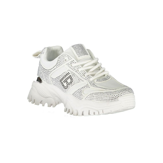 Laura Biagiotti Bianco Polyurethane Women Sneaker