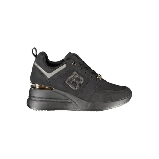 Laura Biagiotti Black Polyester Women Sneaker