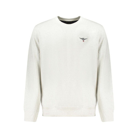 Accademia Militare Gray Recycled Cotton Men Sweater