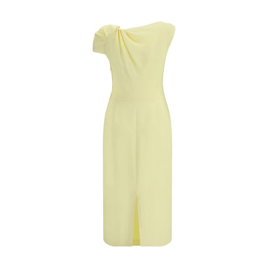 Givenchy Draped Midi Cady Dress