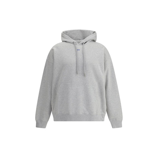 Off-White Gray Cotton Sweatshirt