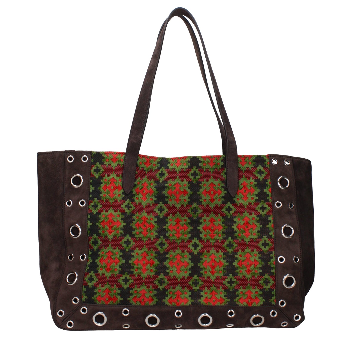 Valentino Garavani Brown Leather Shoulder Bag