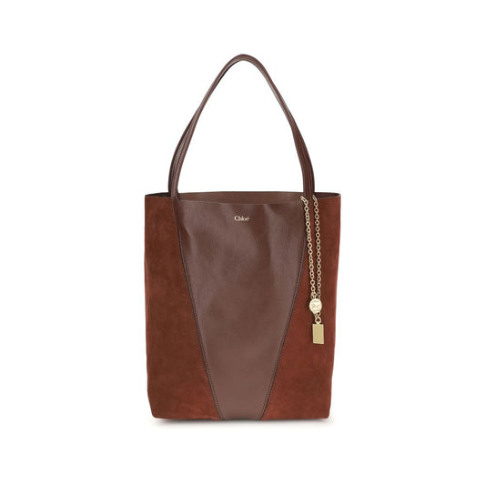 Chloé Brown Calf Leather Bos Taurus Shoulder Bag