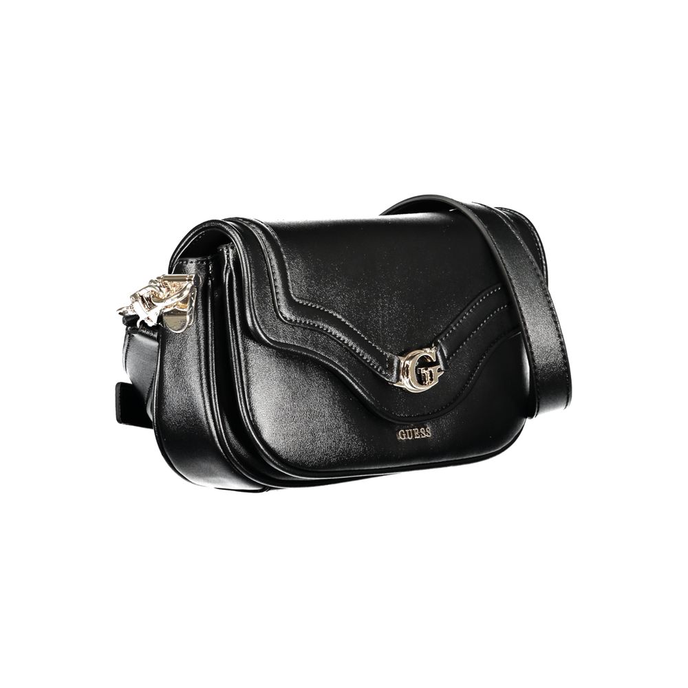 Guess Jeans Black Polyurethane Women Handbag
