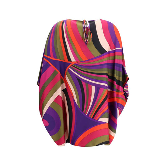 Emilio Pucci Multicolor Silk Casual Dress