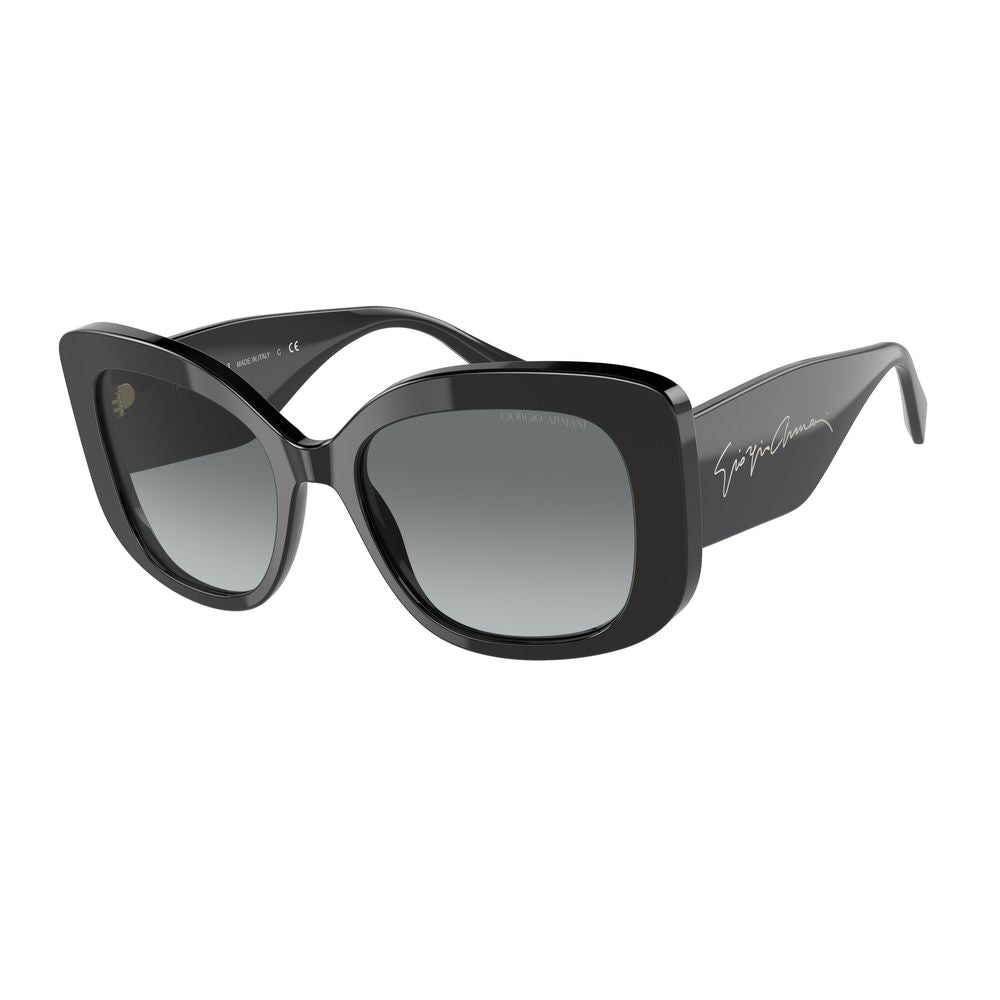 Giorgio Armani Black Acetate Sunglasses
