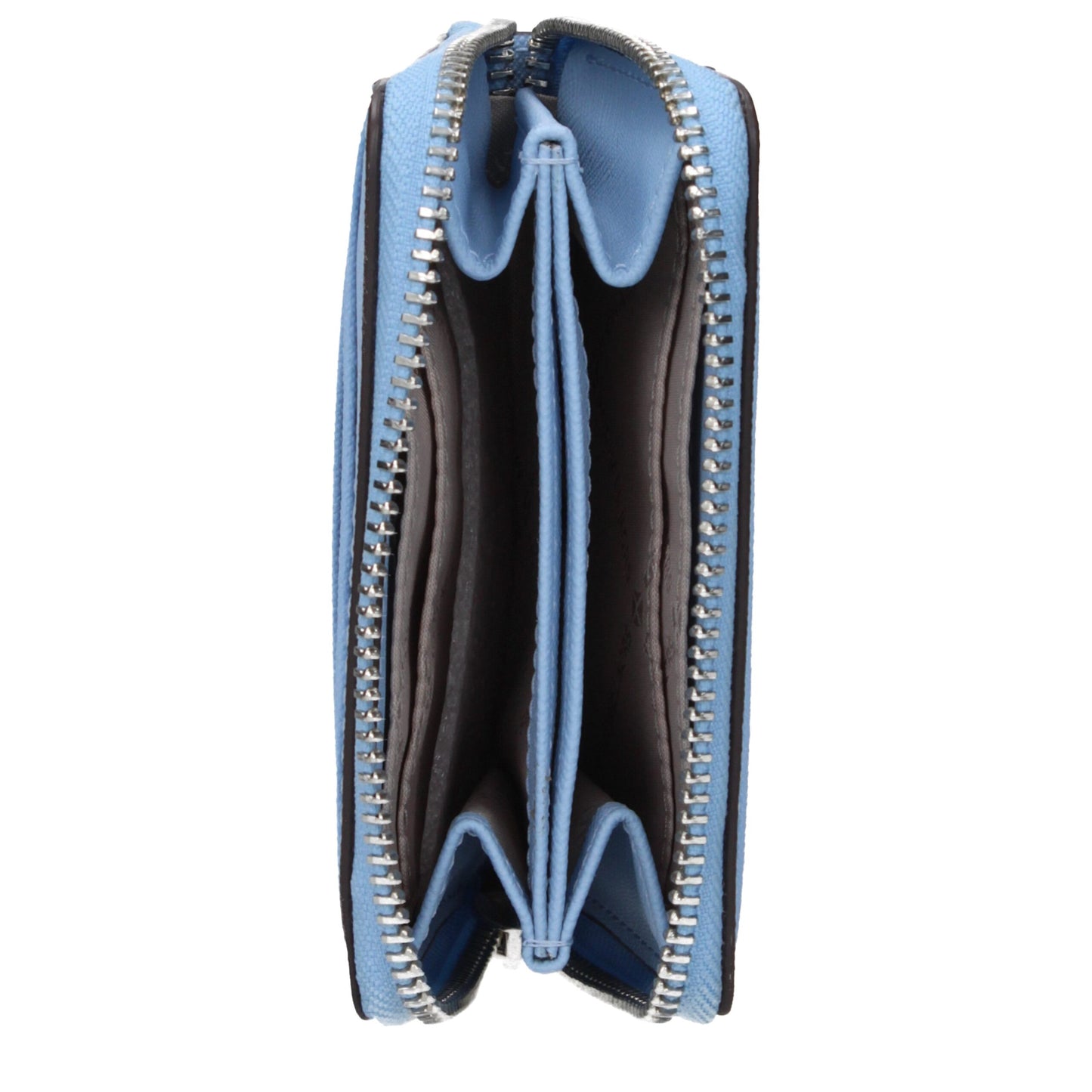 Michael Kors Light Blue Leather Cardholder