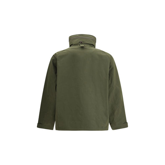 Barbour Green Polyester Shell Jacket