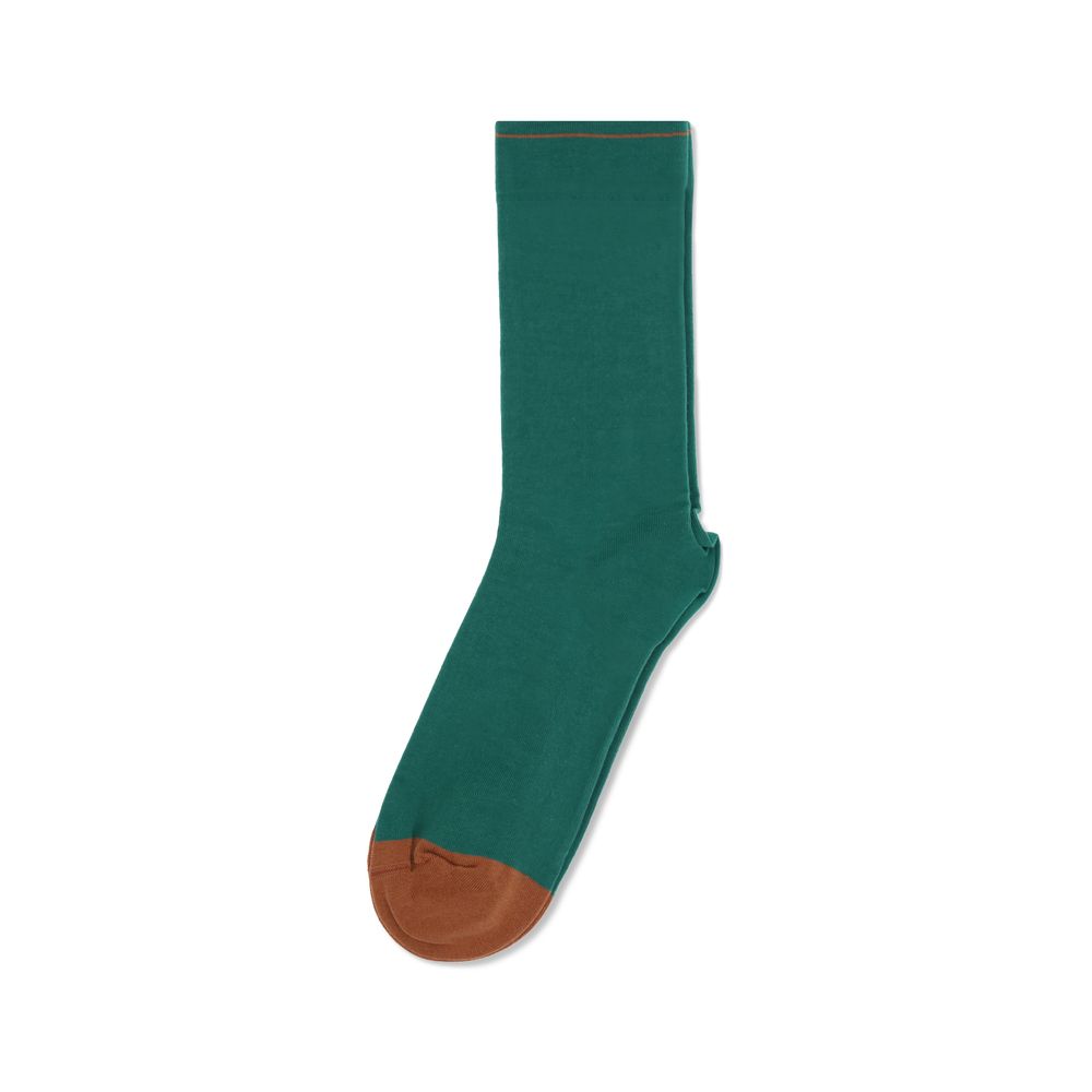 Bonne Maison Green Cotton Socks