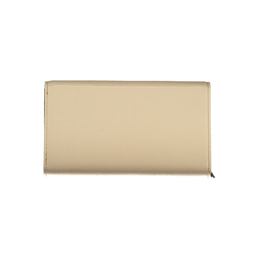 Laura Biagiotti Beige Polyurethane Women Wallet