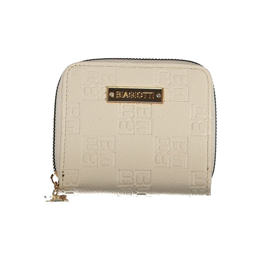 Laura Biagiotti Beige Polyurethane Women Wallet
