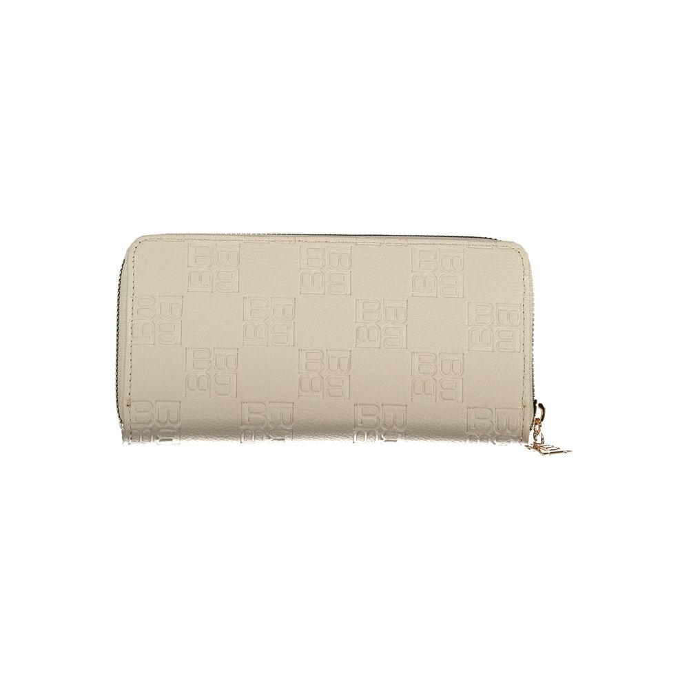 Laura Biagiotti Beige Polyurethane Women Wallet