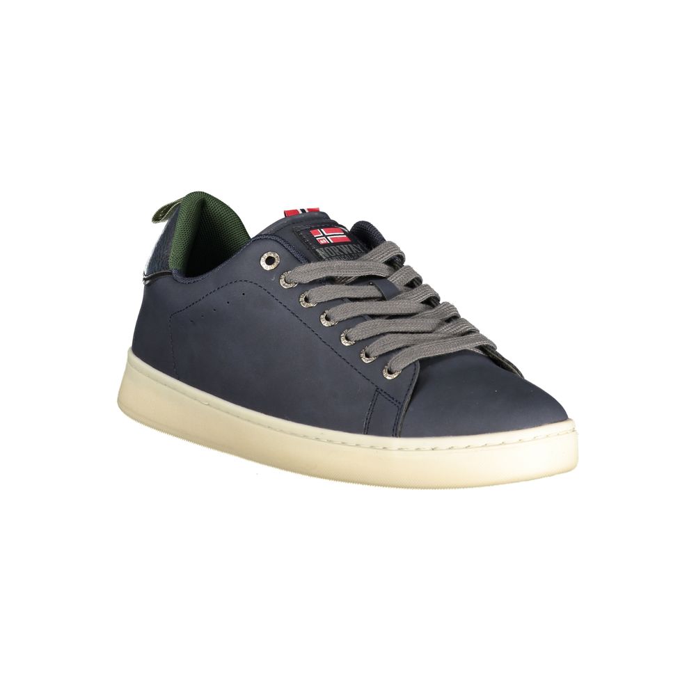 Norway 1963 Blue Polyurethane Men Sneaker