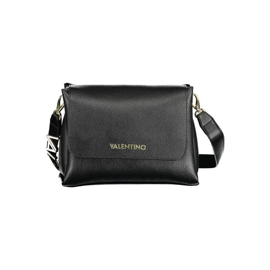 Mario Valentino Black Polyurethane Women Handbag