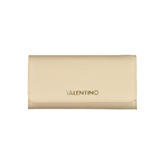 Mario Valentino Beige Polyurethane Women Wallet