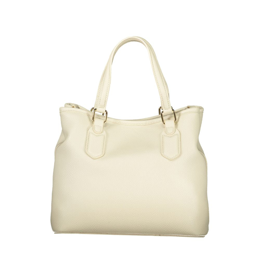 Mario Valentino Beige Polyurethane Women Handbag