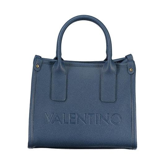 Mario Valentino Blu Polyurethane Women Handbag