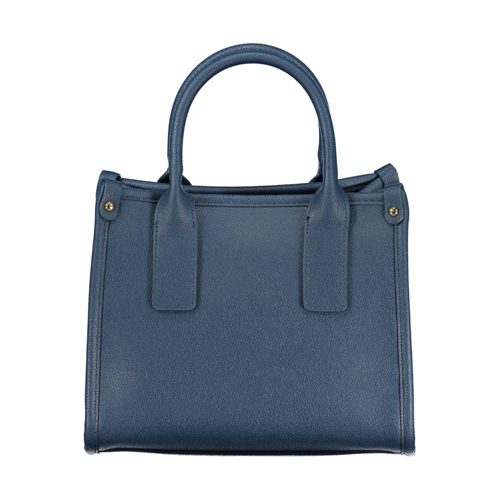 Mario Valentino Blu Polyurethane Women Handbag