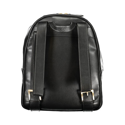Mario Valentino Nero Poliuretano Women Backpack