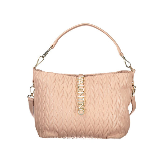 Mario Valentino Rosa Poliuretano Women Shoulder Bag