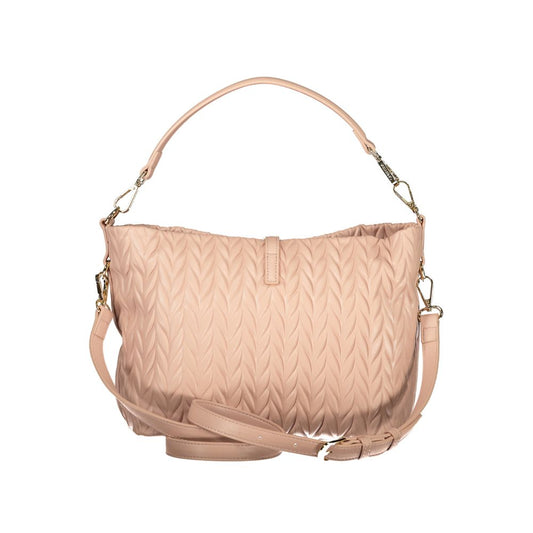 Mario Valentino Rosa Poliuretano Women Shoulder Bag