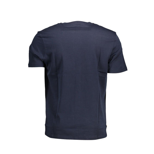 Timberland Blu Cotton Men T-Shirt
