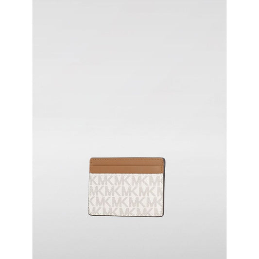 Michael Kors Beige Pvc Cardholder
