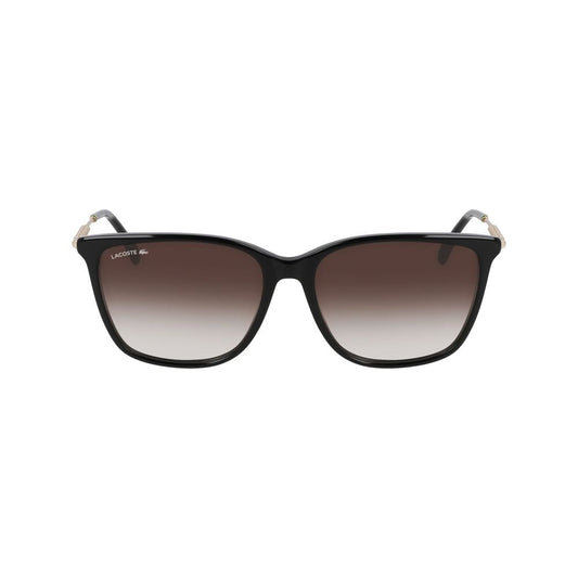 Lacoste Black Acetate Sunglasses