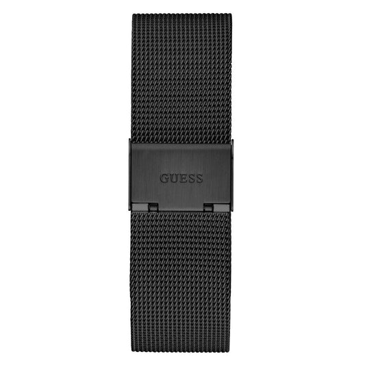 Guess Black Stainless Steel Dress Watch