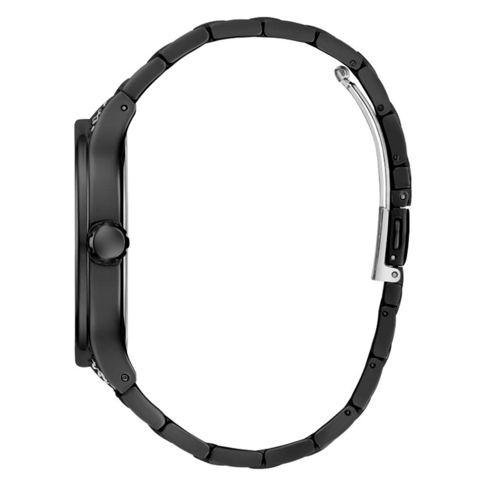 Guess Black Stainless Steel Dress Watch