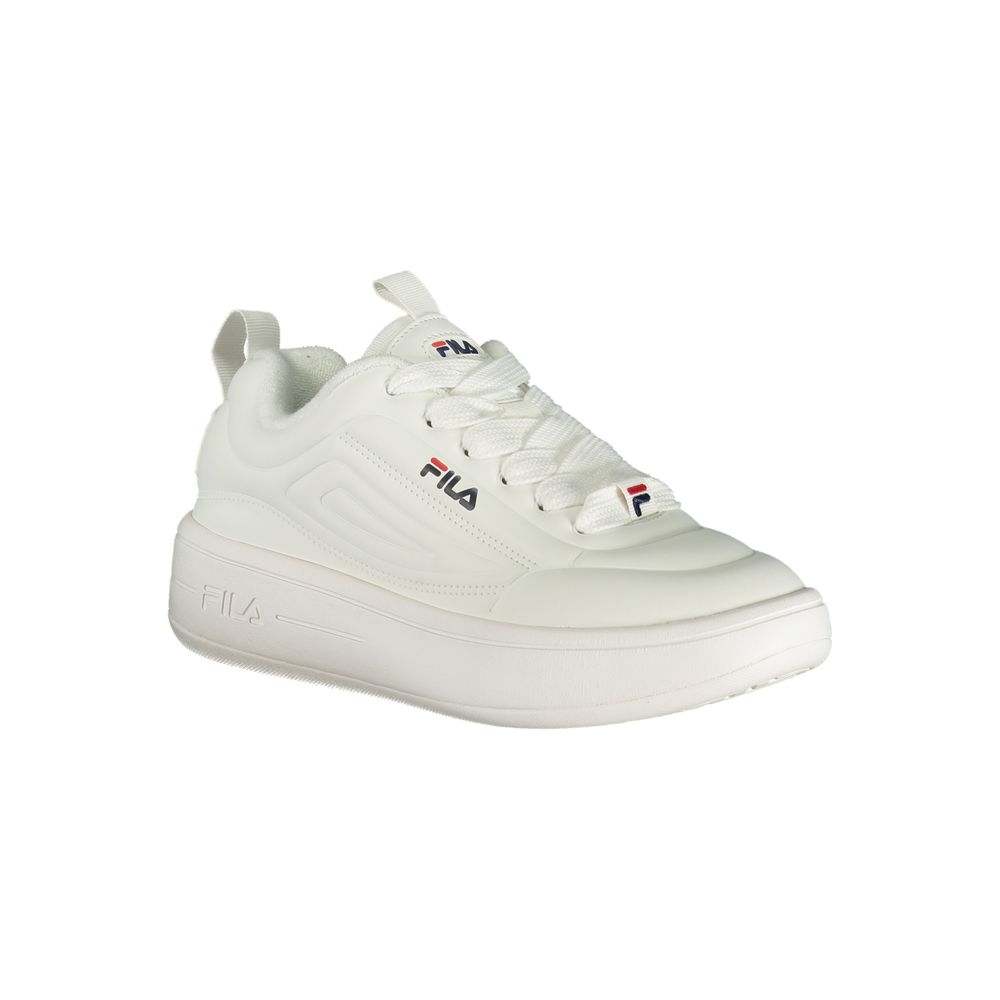 Fila Bianco Polyurethane Women Sneaker