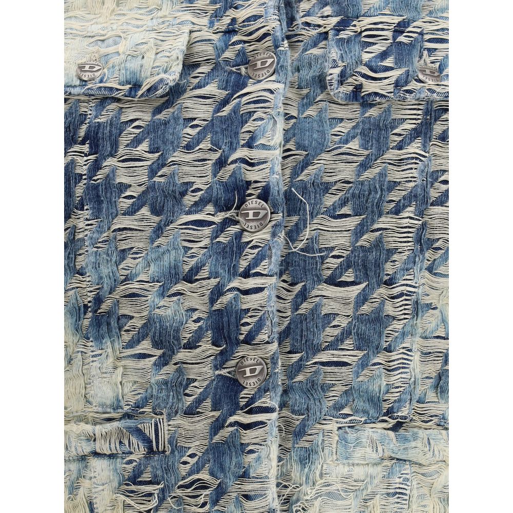 Diesel Light Blue Cotton Clothing