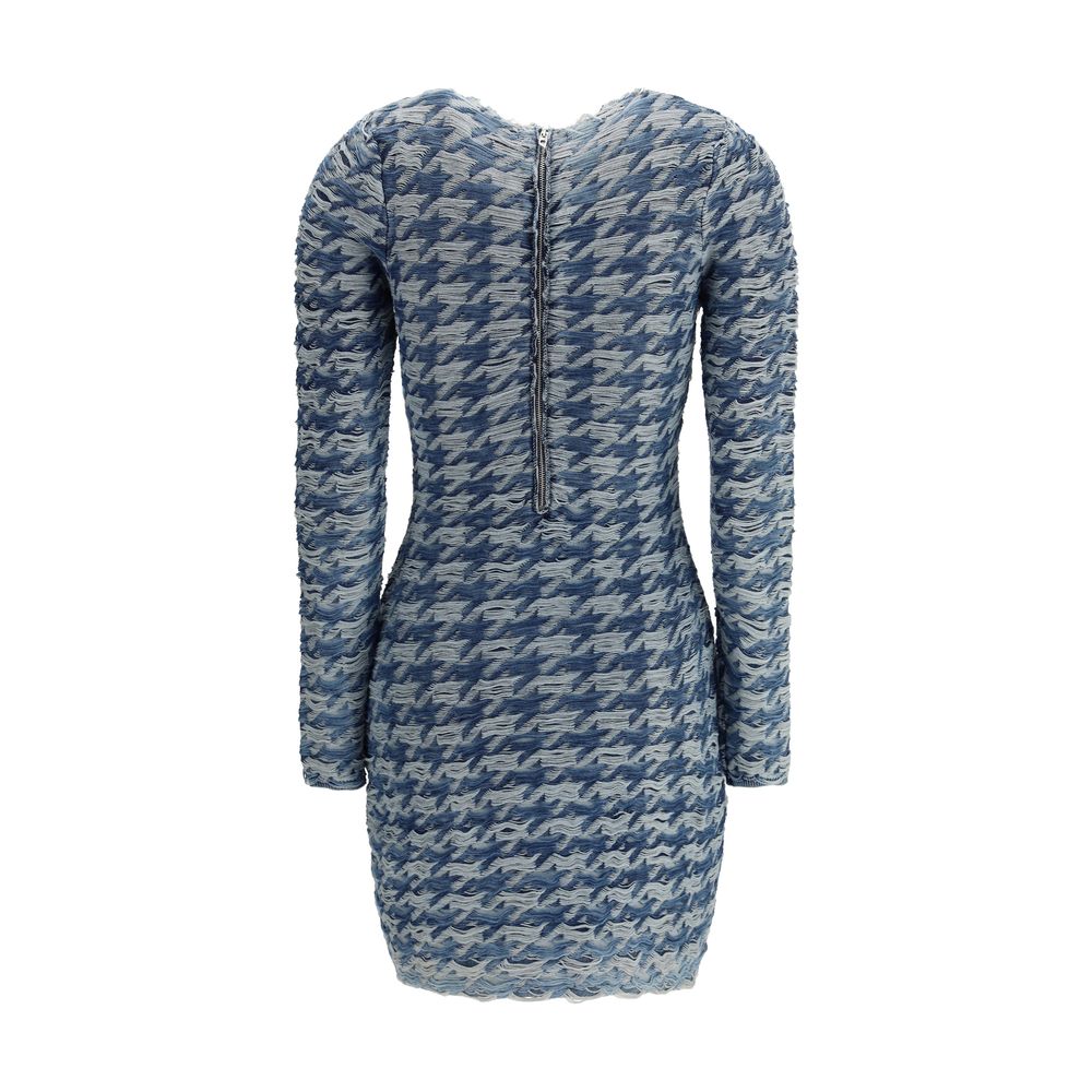 Diesel Blue Cotton Casual Dress