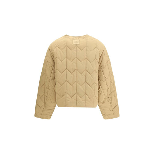 Maison Kitsuné Brown Polyamide Shell Jacket