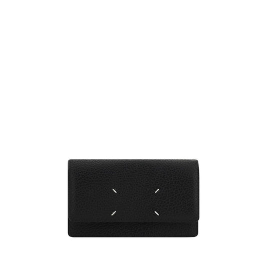 Margiela Black Calf Leather Bos Taurus Wallet