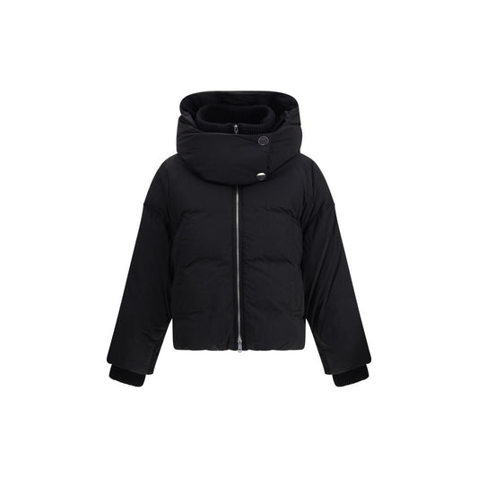 Max Mara Black Polyamide Coat
