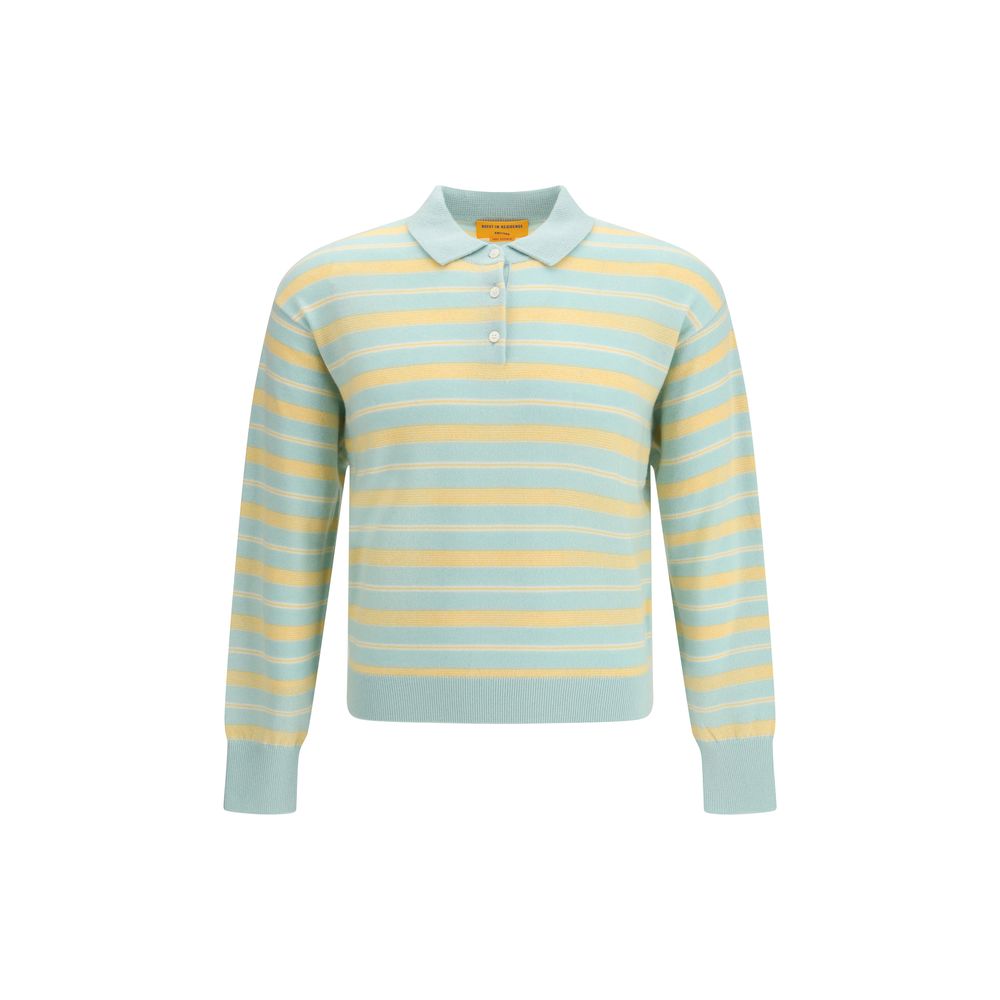 Guest in Residence Multicolor Cashmere Polo Shirt