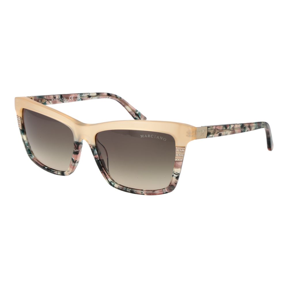 Marciano by Guess Beige Acetate Sunglasses