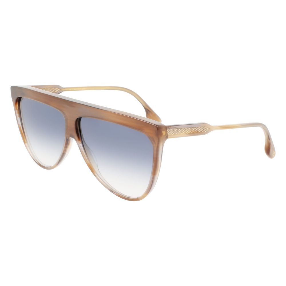 Victoria Beckham Brown Acetate Sunglasses